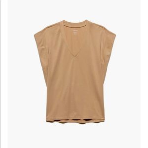 Frame le mid rise V blush size small NWT